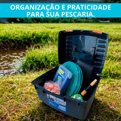 Imagem de Maleta Organizador Pesca Ferramentas Serra Marmore Arqplast