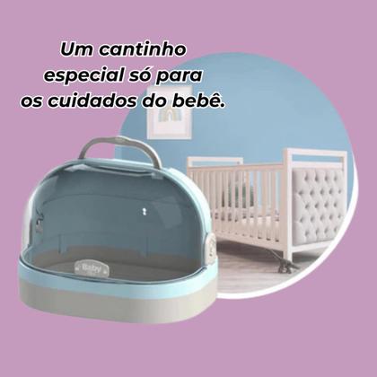 Imagem de Maleta Organizadora Farmacinha Multiuso Enxoval de Bebê Primeiros Socorros Caixa Maquiagem