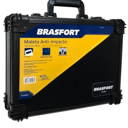 Imagem de Maleta para ferramentas 390 x 290 x 120 mm anti-impacto - 8993 - Brasfort