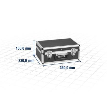 Imagem de Maleta para ferramentas profissional 360 x 230 x 150 mm - MFV141 (Preto)