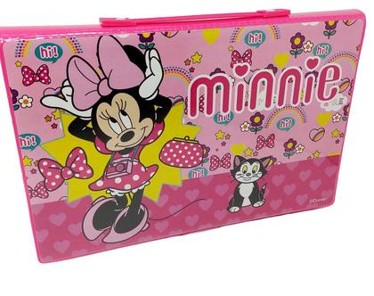 Imagem de Maleta Pintura Escolar Minnie Disney Estojo 85 Itens - Minie 8800010018680