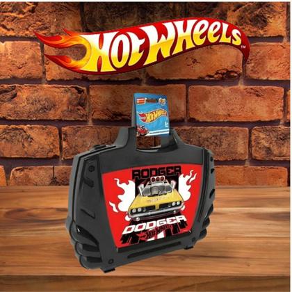 ポットセット Maleta Porta Carrinhos Hot Wheels Preta F01219 - Fun