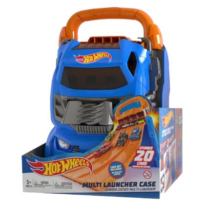 Imagem de Maleta Porta Carrinhos Hotwheels Pista Porta Lançador
