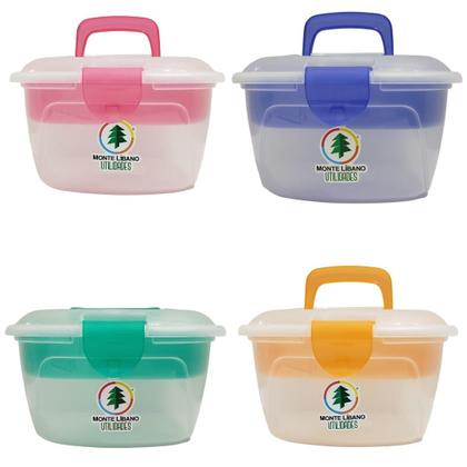 Imagem de Maleta Transparente Maxi Box 28X25X18cm - Monte Líbano