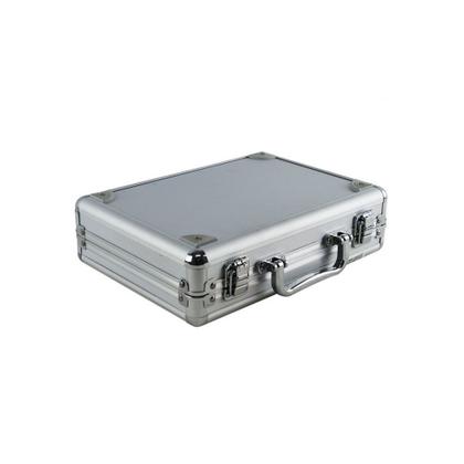 Imagem de Maleta Transporte Alumínio Retangular 28x22x7 Armazenamento Equipamentos Acessórios Ma-300 Portátil Instrutherm