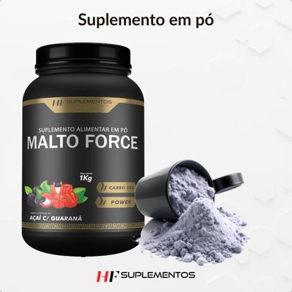 Imagem de Malto force maltodextrina com vitamina c 1kg hf suplements