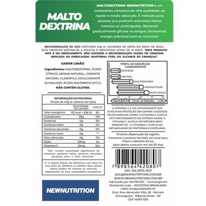Imagem de Maltodextrina 1kg New Nutrition