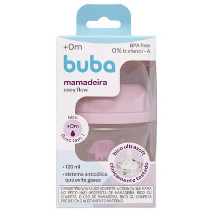 Imagem de Mamadeira Anticolica Bebe Buba Easy Flow Fluxo 1 Bico Ultrasoft Silicone Macio Recem Nascido