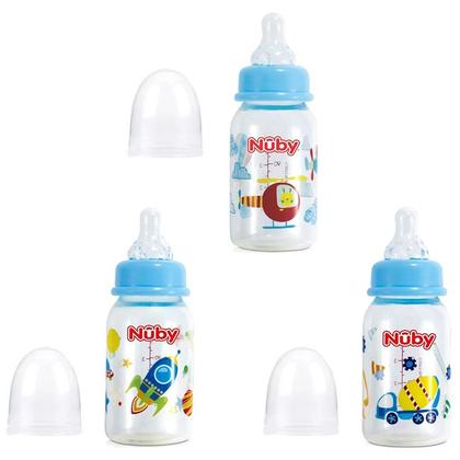 Imagem de Mamadeira Anticólica Menino 3+ Nuby 120ml Nuby