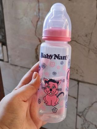 Imagem de mamadeira baby nany 240ml rosa