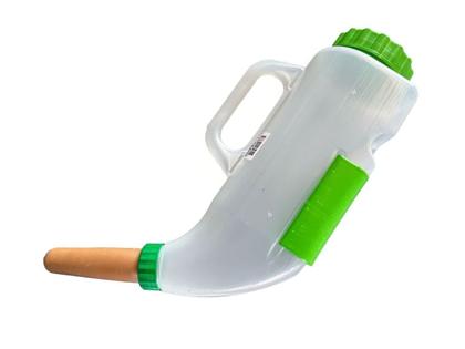 Imagem de Mamadeira Bezerro 2,5 L + 1 Par Aplicador Iodo sem Retorno