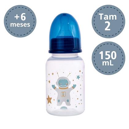 Imagem de Mamadeira Bico Em Silicone Standard 150mL Com Sistema Anticólica Plasútil
