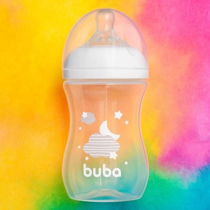 Imagem de Mamadeira Buba Fase 2 Easy Flow 270Ml Nuvem Branca