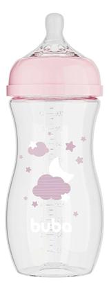 Imagem de Mamadeira Buba TAM 3 Easy Flow 330ML Nuvem Rosa