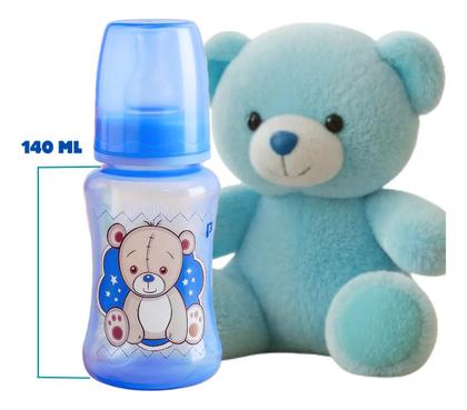 Imagem de Mamadeira Chuquinha bebe Premium 140ML Bico Silicone Petita