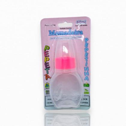 Imagem de Mamadeira chuquinha Pepetinha 60ml silicone (4570)