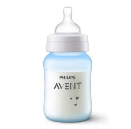 Imagem de Mamadeira Clássica 260 Ml Elefante Azul Philips Avent SCF821-15