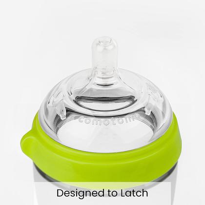 Imagem de Mamadeira Comotomo Green 150ml (2 Unidades)