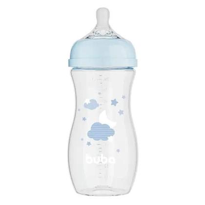 Imagem de Mamadeira easy flow nuvem azul 330ml buba