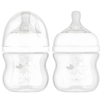 Imagem de Mamadeira Easy Flow Nuvem Bebê 0 meses Free BPA Buba 120ml