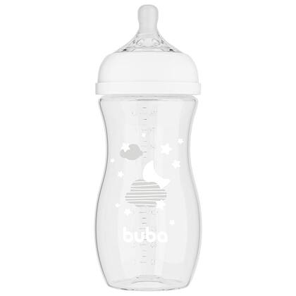 Imagem de Mamadeira Easy Flow Nuvem Bebê 4 meses Free BPA Buba 330ml