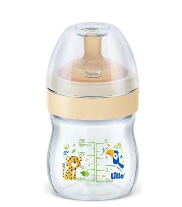 Imagem de Mamadeira Lillo Bico Latex Bico Peito 150 ml 0+meses Recem Nascido