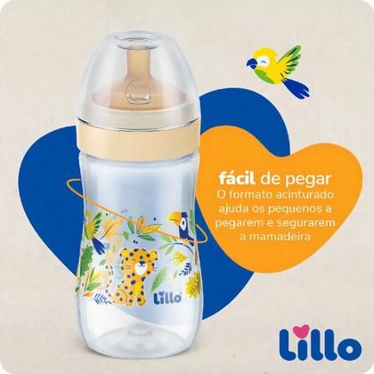 Imagem de Mamadeira Lillo Bico Redondo Super Evolution Latex Neutra 300ml