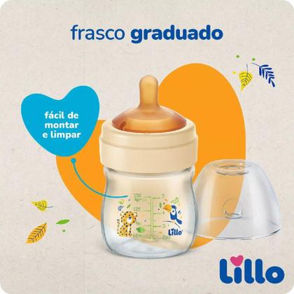 Imagem de Mamadeira Lillo Super Bico Latex 150 ml +6m