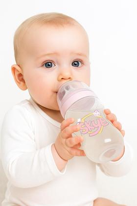 Imagem de Mamadeira Lolly Aureaflow 3 Silicone Redondo Patrulha