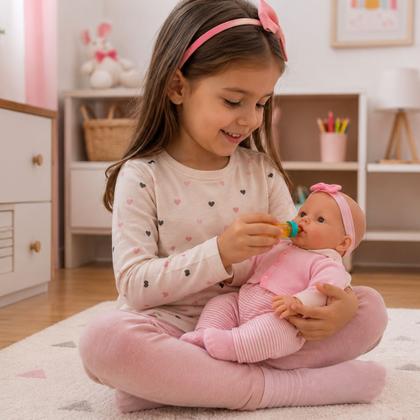 Imagem de Mamadeira Mágica Brinquedo de Boneca Infantil - Castela