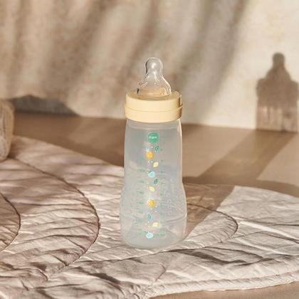Imagem de Mamadeira Mam Easy Active 270ml Bico Nº2 Decorada 2m+ Menino Menina Baby MAM Cor:Amarela