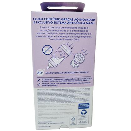 Imagem de Mamadeira Mam Easy Start Anticolica Rosa 160ml 0+ meses
