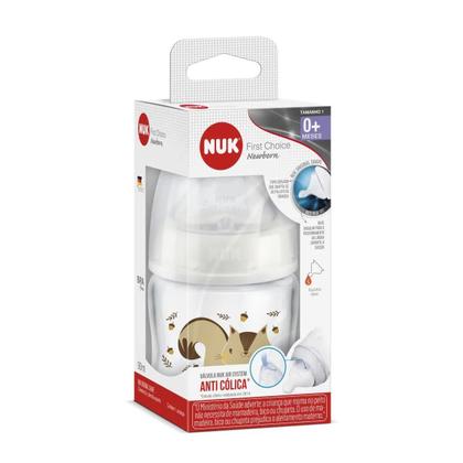 Imagem de Mamadeira NUK FC Newborn 90ml S1 Para Recem Nascido First Choice 0 a 1 Ano