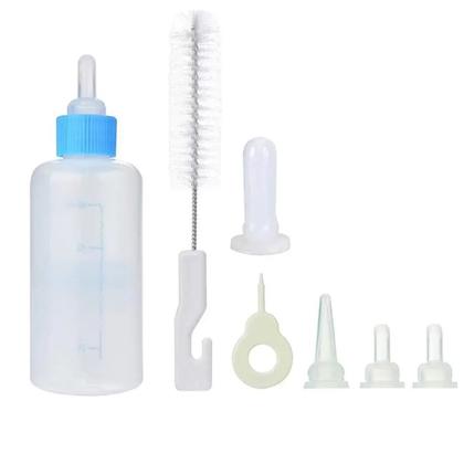 Imagem de Mamadeira Pet Gato Cao Filhote 60ml Kit 4 Unidades Cor Sortida Cachorro Felino Animal de Estimaçao Amamentaçao Higienico Resistente Acessorios Seguro