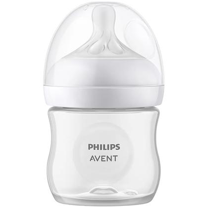 Imagem de Mamadeira Pétala 125ml Avent 3.0 Fluxo 2 0m+ Transparente