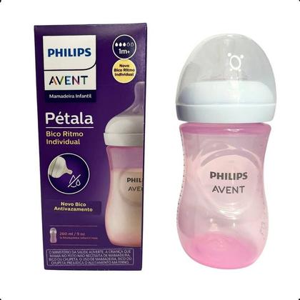 Imagem de Mamadeira Pétala 3.0 Rosa 260ml - Philips Avent