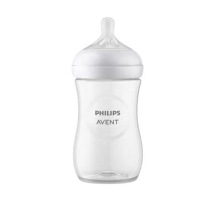 Imagem de Mamadeira Pétala 3.0 Transparente 260ml - Philips Avent