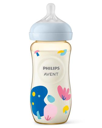 Imagem de Mamadeira Petala Anticolica 3.0 PPSU 330ML Decorada Philips AVENT SCY946/01