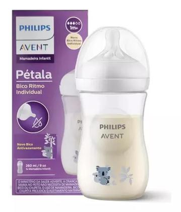 Imagem de Mamadeira Pétala Coala 260ml Philips Avent + Bico Scy903/67