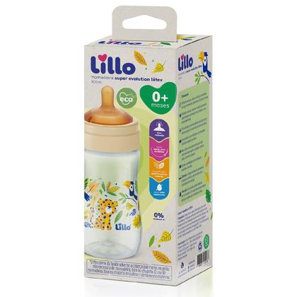 Imagem de Mamadeira Super Evolution com Bico em Látex 300ml 0m+ Lillo
