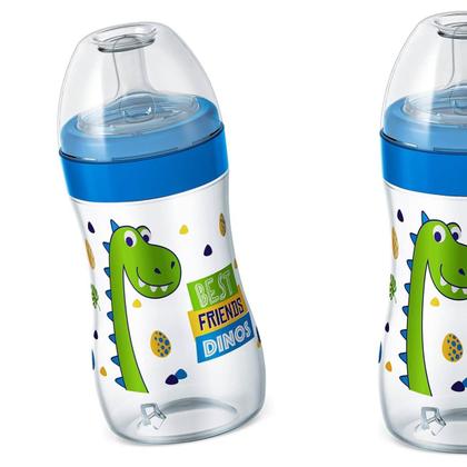 Imagem de Mamadeira Super Evolution Magia 300ml 6m+ Azul  Lillo