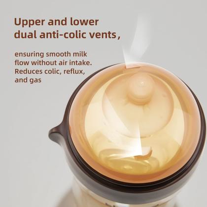 Imagem de Mamadeira Thyseed PPSU, 300 ml, bicos naturais semelhantes a seios, pacote com 2 unidades