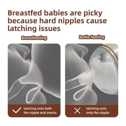 Imagem de Mamadeira Thyseed PPSU, 300 ml, bicos naturais semelhantes a seios, pacote com 2 unidades