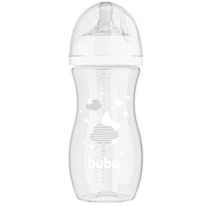 Imagem de Mamadeiras Buba Easy Flow Kit 3 Unidades Branco Nuvem