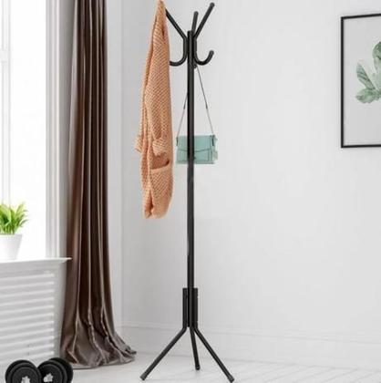 Imagem de Mancebo Cabideiro De Ferro P/ Roupas Bolsas 8 Ganchos