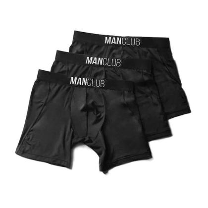 Imagem de MANCLUB A Cueca Boxer de Performance - Fabricação Avançada com Mistura de Microfibra, Fresca e Anti-Fricção, O Encaixe Perfeito para Suas Joias