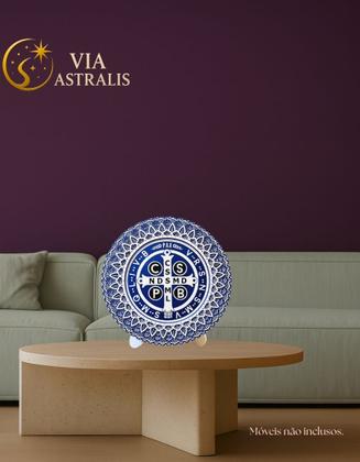 Imagem de Mandala de Mesa Gratia Plena - São Bento - Via Astralis