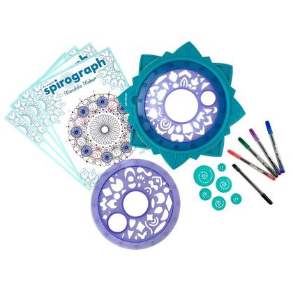 Imagem de Mandala Maker Spirograph The Easy Way Design Art para maiores de 8 anos