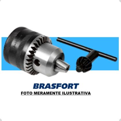 Imagem de Mandril c/ Chave 13mm x 3/8" 7403  Brasfort  