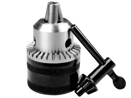 Imagem de Mandril com chave rosca 1/2" x 20 fios capacidade 1,5 a 13 mm - 168179 MTX